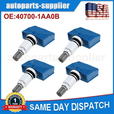 4x TIRE PRESSURE SENSOR TPMS 40700-1AA0B For Nissan Altima Maxima Infiniti • $27.29