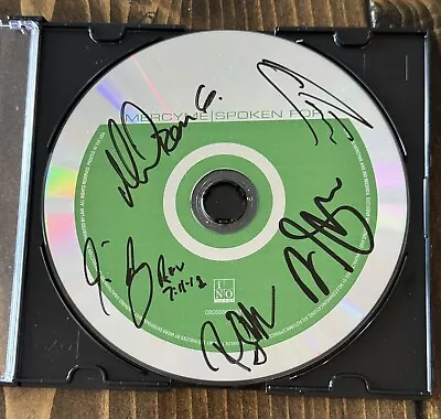MERCY ME - Signed SPOKEN FOR CD MercyMe Autographed Disc • $10.99