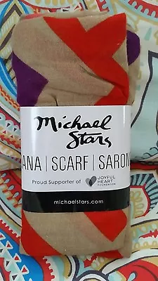 Michael Stars Marrakech Ruana Scarf Sarong In BONFIRE ~NEW & BEAUTIFUL~ • $20