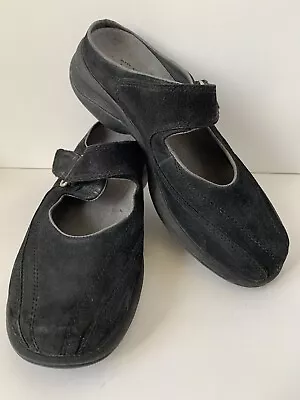 Merrell Topo Clutch Black Performance Air Cushion Mary Jane Mule Women’s Size 8 • $24.95