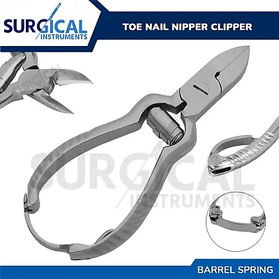 Toenail Clippers For Thick Ingrown Toe Nails Heavy Duty Precision Nail Scissor • $7.99