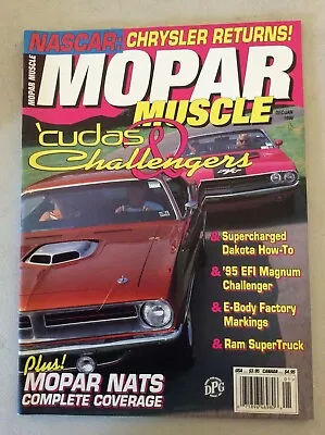 1996 Mopar Muscle Hemi Plymouth Barracuda Dodge Challenger Rallye Keselowski  • $5.98