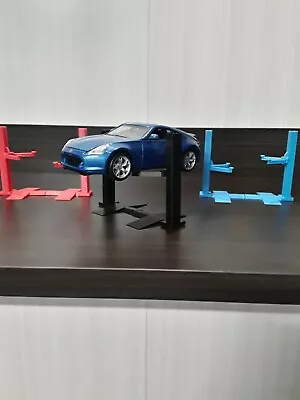  Model Car 2Post Lift 1/24 1/25 Scale Twin Post Lift  3D Printed • $14.72