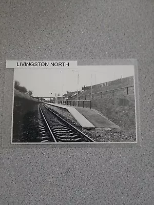 Livingston North Railway Station West Lothian Photographs X 2 • £1.49