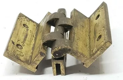 Victor Brand Safe Deposit Box Door Hinges Short Dimpled Plug 2” Tall • $50