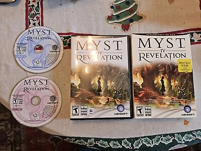 MYST 4 IV Revelation Game For Windows  Mac Ubisoft Complete In Box • $6.99