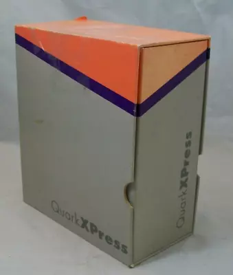 Vintage Quark Xpress Software For Mac 1986-91 Complete W Manuals Disks  • $44.99