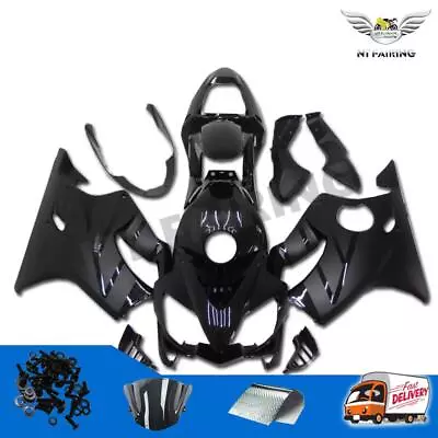 WOO  Injection Mold Black Plastic Fairing Fit For Honda 2001-2003 CBR600F4I S056 • $469.99