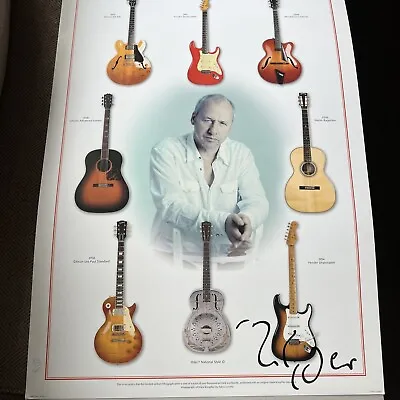 Mark Knopfler Limited Numbered Signed Autographed Poster 920/1000 Dire Straits • $249.99