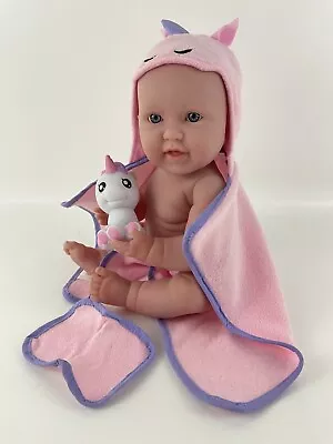 Berenguer 17  Boutique La Newborn Doll Moments Bath JC Toys Soft Real Girl 18004 • $83.56