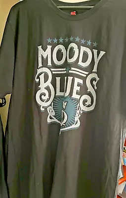 New Nwot Moody Blues Rock Band T-shirt! Adult Unisex Size Xxl (never Worn) • $19.99