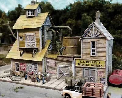 Bar Mills (N-Scale) #0161 TJ Reilly's - Laser Cut Building Kit • $74.95