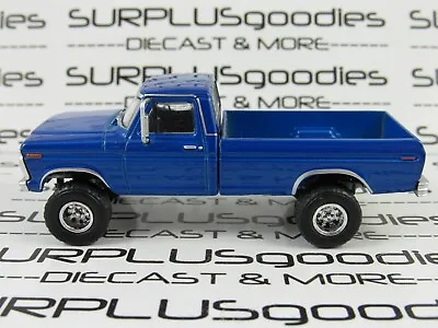 2023 Greenlight Exclusive: LOOSE Blue LIFTED 1976 FORD F250 F-250 Pickup Truck • $11.95