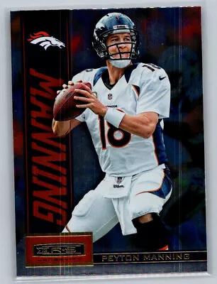 2013 Panini Rookies & Stars Longevity Parallel Peyton Manning #31 Denver Broncos • $1.50