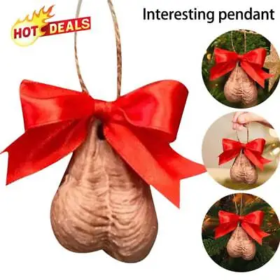 2D Christmas BallBalls Pendant Creative Xmas Tree-Hanging-Ornament- Decor- • $1.94