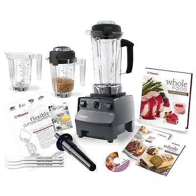 Vitamix 5200 Deluxe Complete Kitchen Set Black 64 Oz Wet/32 Oz Wet/32 Oz Dry... • $383.99