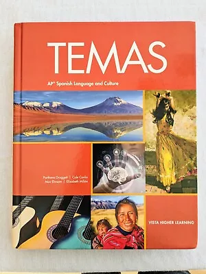 TEMAS AP Spanish Language And Culture By Vista Higher Learning (2020 Hardcover) • $20