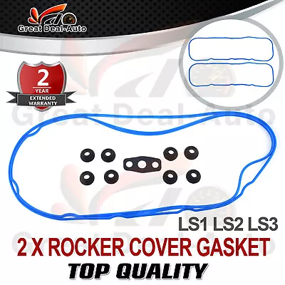 2x Rocker Cover Gasket For HOLDEN COMMODORE LS1 V8 5.7L 6.0L 6.2L VT VX VY VZ VE • $15.42