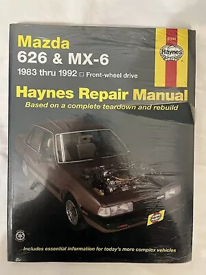 Haynes Repair Manual 61041 Mazda 626 & MX-6 1983 - 1992 NEW SEALED • $6.95