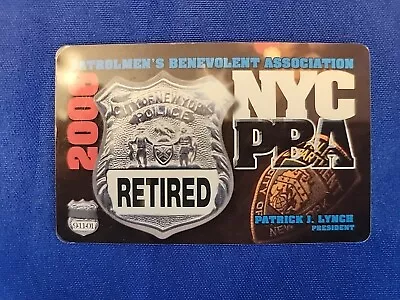 2006 PBA Patrolmans Benevolent Assoc. Card NYPD New York City Police Vintage • $9.99