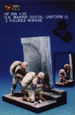 Hobby Fan 556 1/35 US Marines W/Base (2 Figures) • $63.24