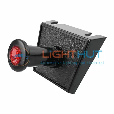 12V 10A On Off SPST Red Illuminated Push Pull Switch & Dash Mounting Panel  • £9.95