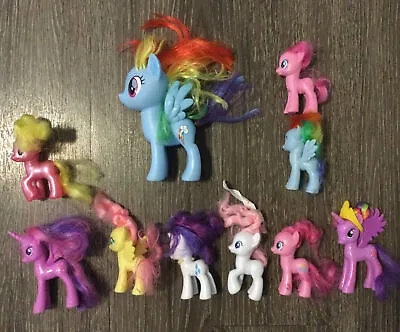 My Little Pony Lot Of 10 Cake Topper • $12
