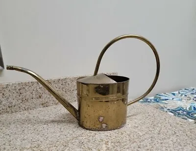 Vintage Brass Watering Can Beautiful Patina Home Décor • $35