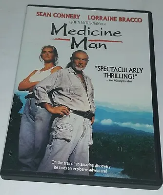 Medicine Man Dvd Sean Connery Lorraine Bracco Ex-school Library Homeschool • $10