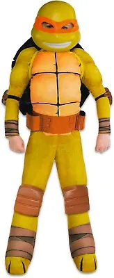 NEW Michelangelo Teenage Mutant Ninja Turtles 8 PC Costume Size Medium 8-10 • $18.99