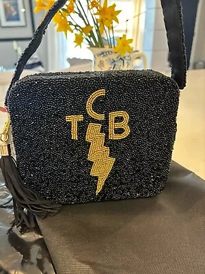 Elvis Fans! TCB Taking Care Of Business Beaded Crossbody Handbag Brand New W/Tag • $170