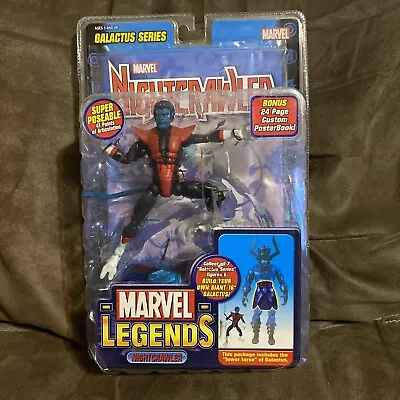 2005 Marvel Legends Galactus Series Nightcrawler Action Figure ToyBiz NIP W/WEAR • $25