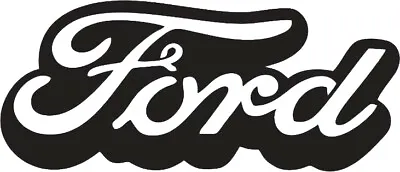 Ford Logo Vinyl Decal Window Sticker Mustang Bronco F-150 Ranger Escape • $3.95