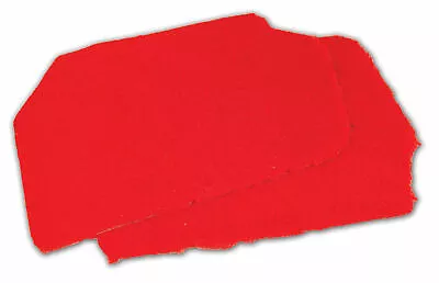 Corvette C4 FRONT SPEAKER COVER CARPETS RED PILE 1993 • $80.99