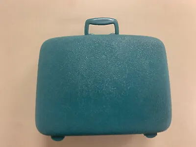 Vintage Barbie Samsonite Luggage Blue Teal Suitcase • $11.99