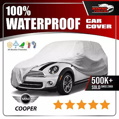 Mini Cooper 6 Layer Car Cover Fitted In Out Door Water Proof Rain Snow Sun Dust • $55.95