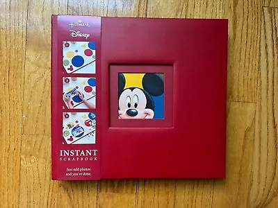 NEW Disney Mickey Mouse Hallmark Instant Scrapbook Photo Album Craft 12x12  • $24.99