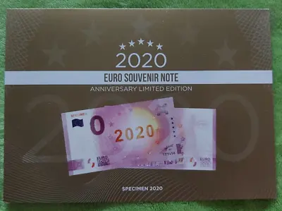 £13.39 • Buy 0 Euro Bill Specimens 2020 - Gold Edition - No. 4770 In Folder