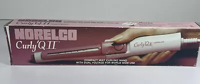 Norelco Curly Q Curling Wand With Mist Vintage 1981 Emporium Cap Tag • $27.99