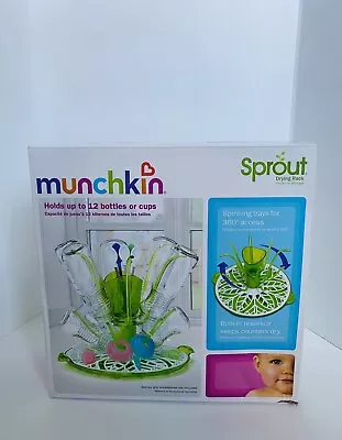 New Munchkin Sprout Countertop Bottle Drying Rack Utensils Pacifiers Bottles • $20