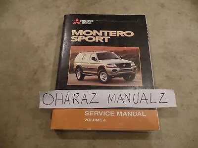 2003 Mitsubishi Montero Sport Service Manual Heat AC Diagrams Volume 4 • $66.25