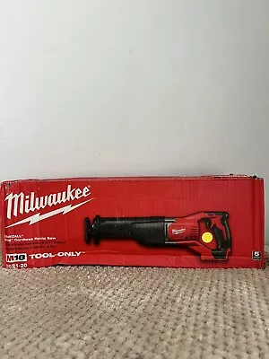 Milwaukee M18 18V Sawzall Reciprocating Saw Tool Only Model# 2621-20 • $129.99