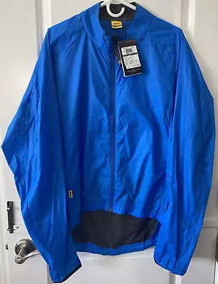 New With Tags Mavik Men's Espoir Bolt Blue Cycling Jacket XL • $65