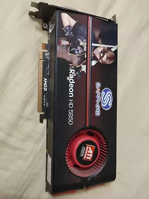 Pre-Owned SAPPHIRE AMD RADEON HD 5850 1GB DDR5 PCI-E GRAPHICS CARD • $20