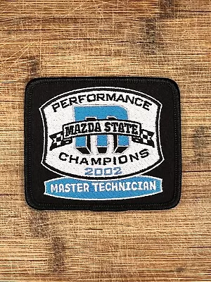 Mazda State Master Technician Mechanic Embroidered Patch  3.5x3 Inches • $7.75