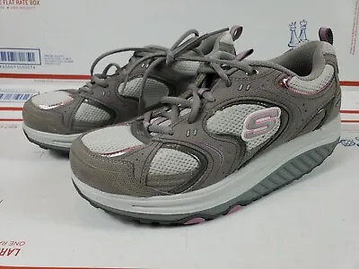 Skechers Shape Ups Women's 11806 Shoes Size 9.5 Gray • $14.97