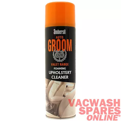 Ambersil Auto Groom - Foaming Upholstery Interior Cleaner - Effective Cleaning • £5.95