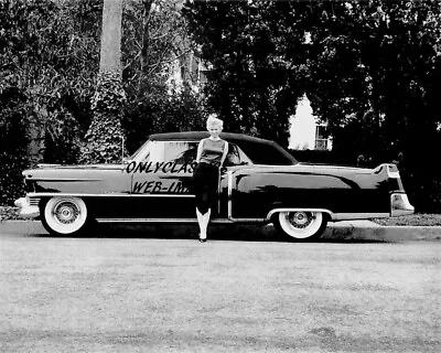 1954 SEXY MARILYN MONROE CADILLAC CONVERTIBLE 8x10 PHOTO BEVERLY HILLS CA PINUP • $14.41