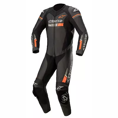 $543.77 • Buy Alpinestars GP Force V2 Chaser 1PC Leather Motorcycle CE Suit - 56, Black / Red