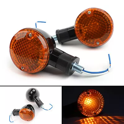 $38.89 • Buy Turn Signal Bullet Lights Motorcycle For Kawasaki Vulcan 900 Yamaha V Star 650